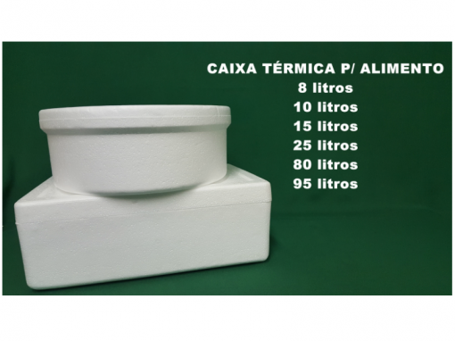 Caixa Térmica Para Alimento (Vários Tamanhos) - Haten Pel Embalagens